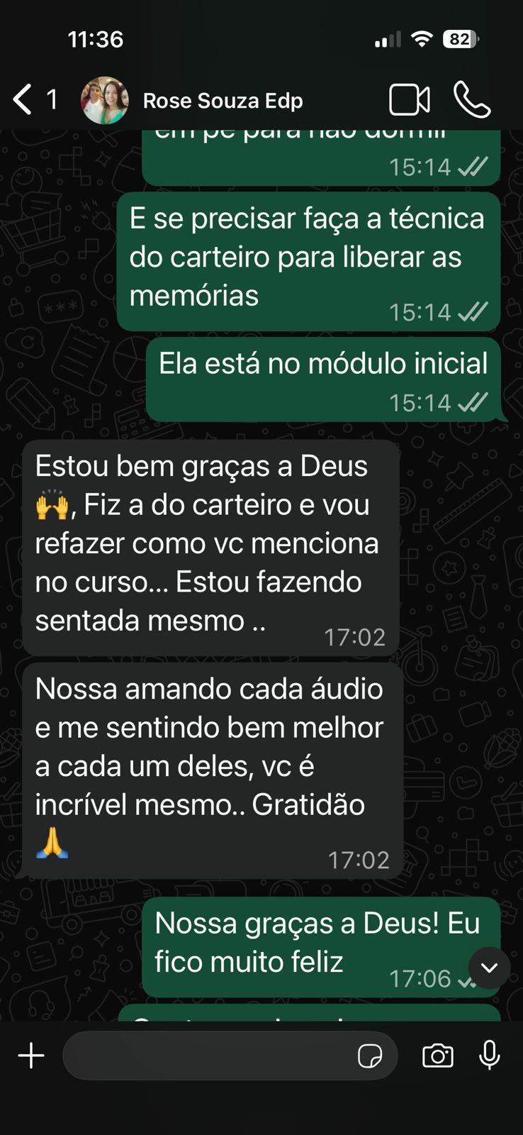 Depoimento WhatsApp 3